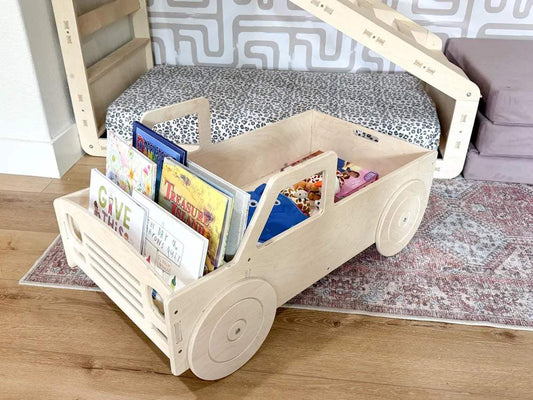 Joey Car-Inspired Bookshelf | Personalized