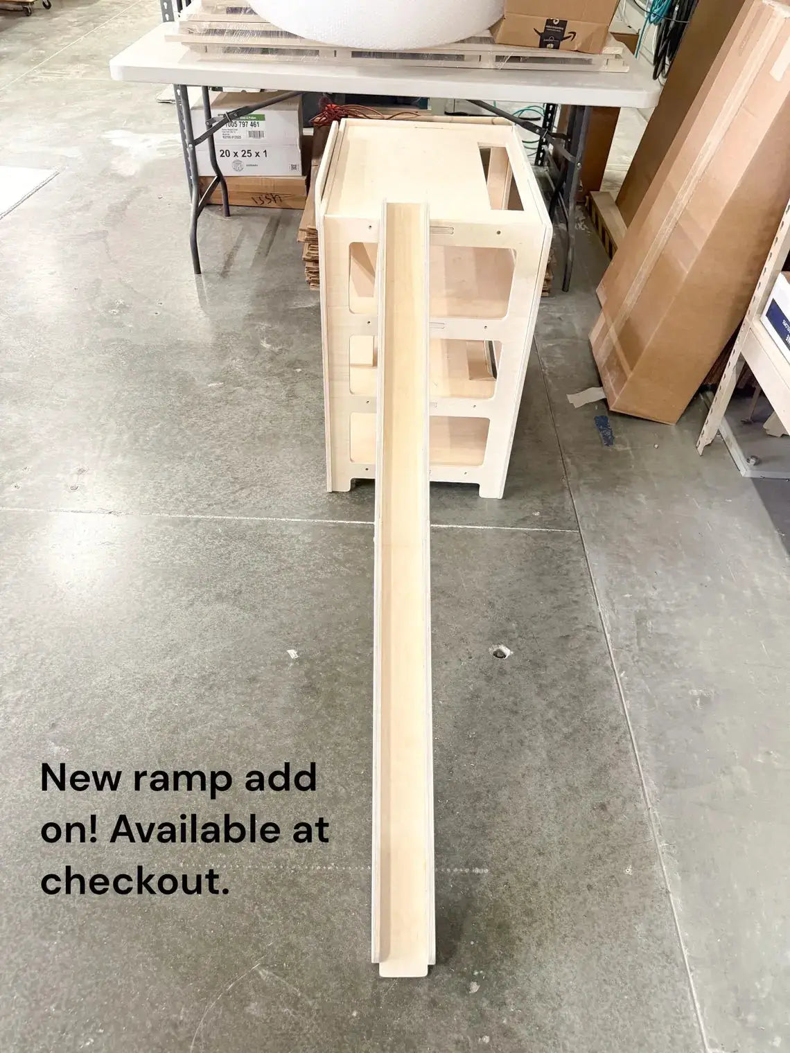 CADEN- Toy Car Ramp + Storage - Bush Acres