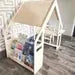 WALLY- Playhouse Inspired Bookshelf + Toy Shelf - Bush Acres