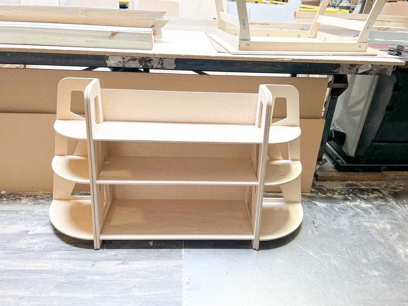 Wood Storage Shelves | 1/2 Inch Baltic Birch | Three Piece Bundle | Classroom