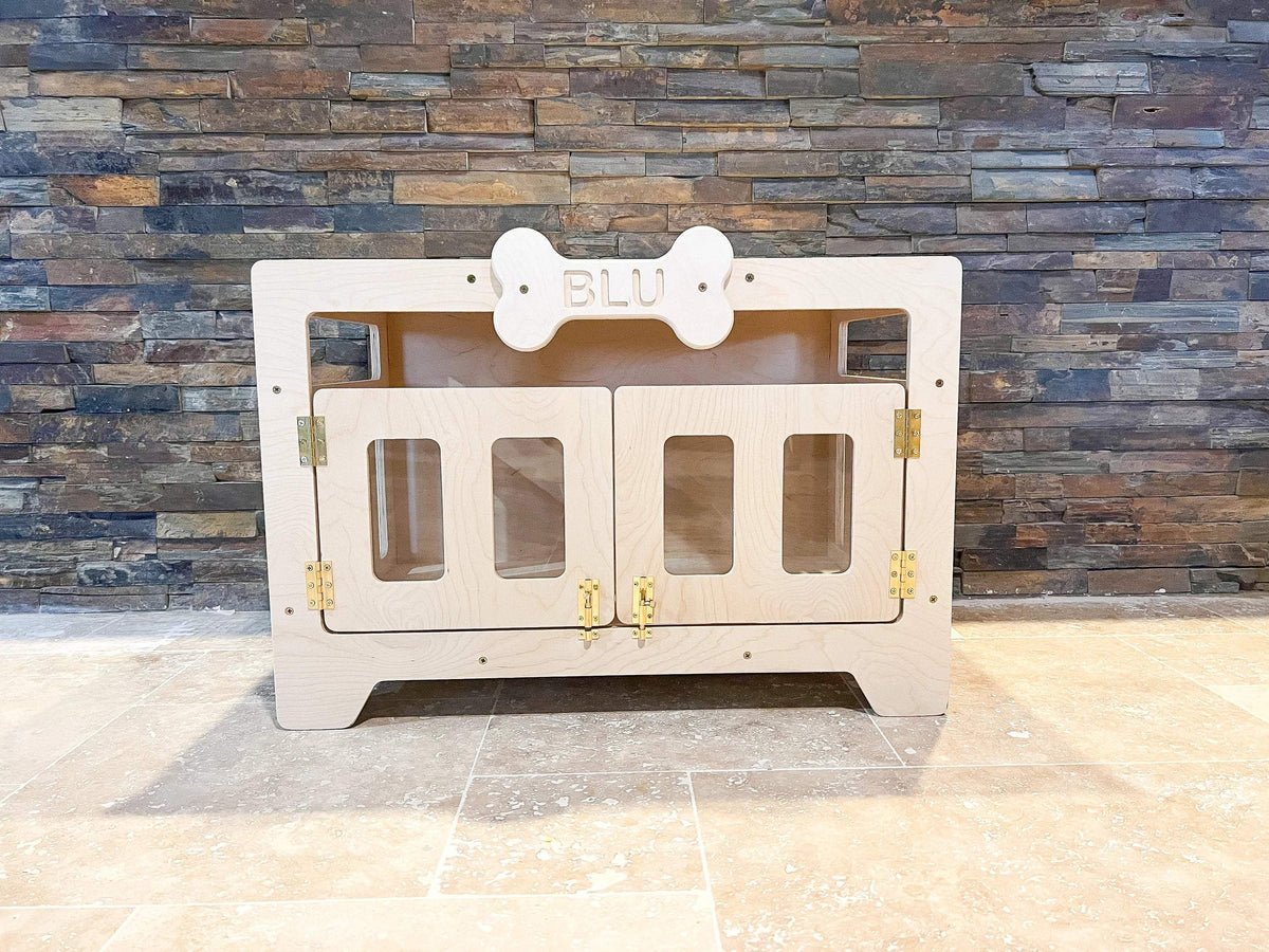 Modern Dog House | Acrylic Front Window