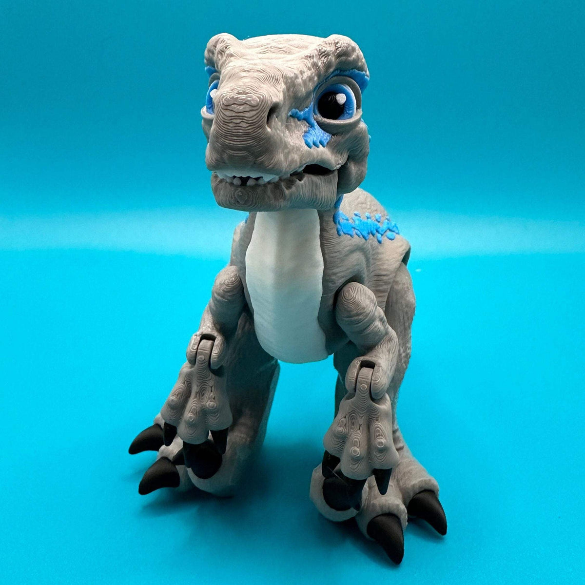 Articulated Velociraptor Dinosaur Fidget | 3D Printed Design | Moving Joints