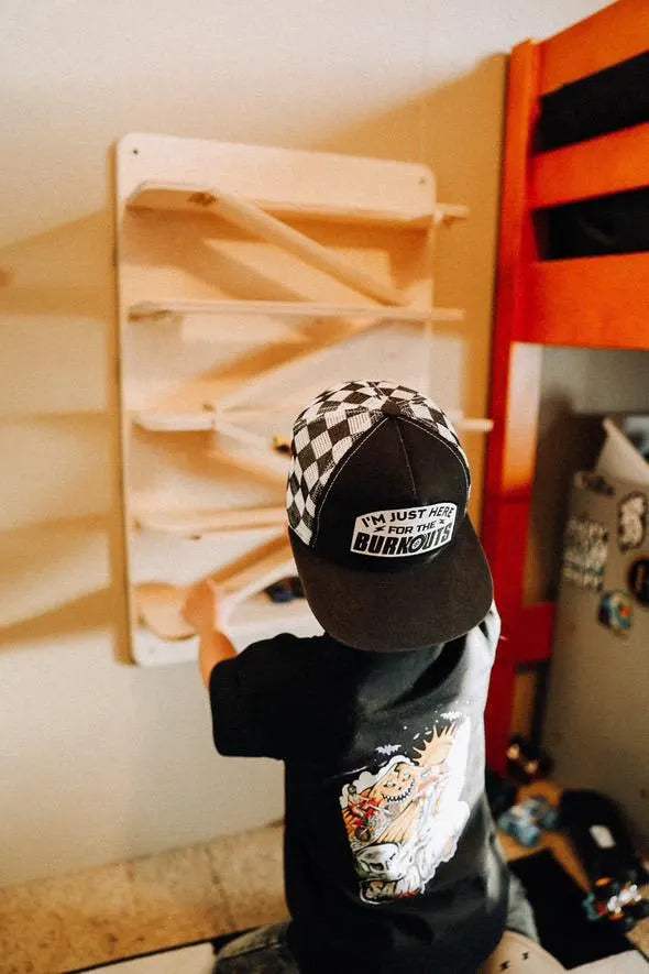 Toy Car Wall Ramp | Half Inch Birch | Pre Sanded Finish | Kids