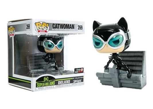 Funko Pop! POP! Heroes DC Super-Villains Jim Lee Collection Catwoman Only at GameStop | Vinyl Figure | Deluxe Edition