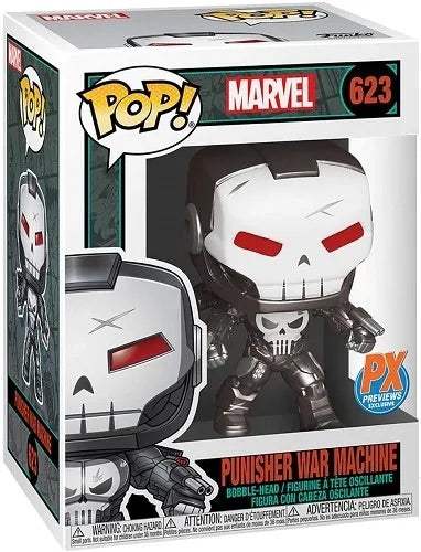 Funko Pop! Marvel Punisher War Machine LIMITED EDITION | Vinyl Figure | About 3.75 Inches Tall | Previews Exclusive