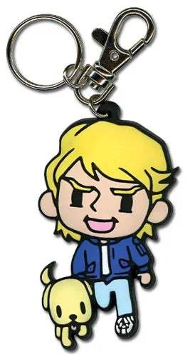 Tiger & Bunny Keith SD PVC Keychain | Licensed Keychain | 2 To 2.5 Inches Tall | Retail Packaged