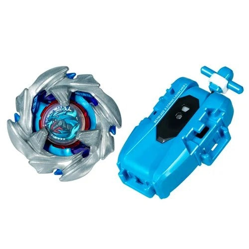 Beyblade X Cobalt Dragoon Deluxe Left Spin Launcher For Precision