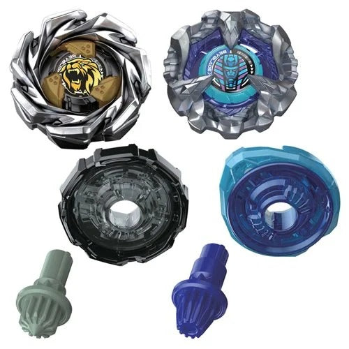 Beyblade X Dual Pack Set With Interchangeable Tops