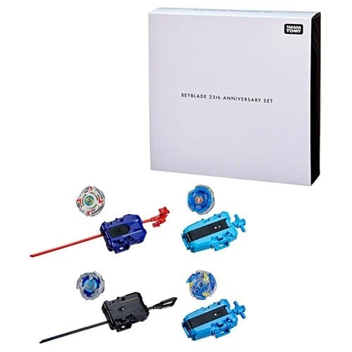 Beyblade X 25th Anniversary Limited Edition Battle Tops And Launchers