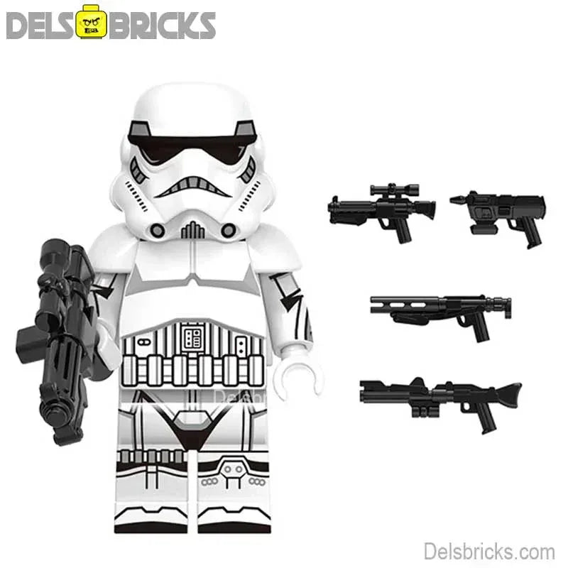 Imperial Stormtrooper & Blasters Lego Star Wars Minifigures Custom Toys - ToylandEU
