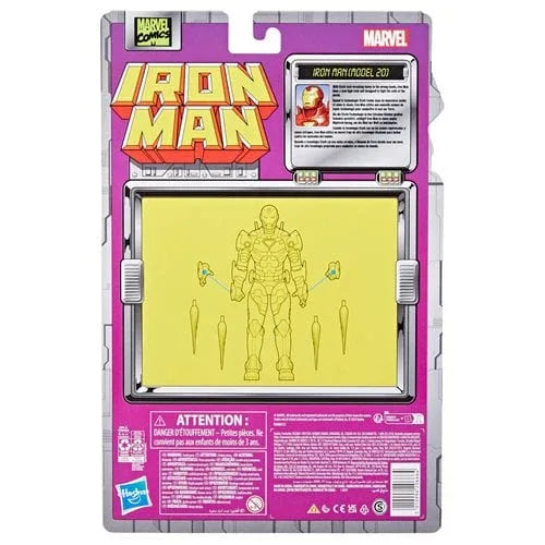 Iron Man Marvel Legends Six Inch Poseable Collectible - ToylandEU