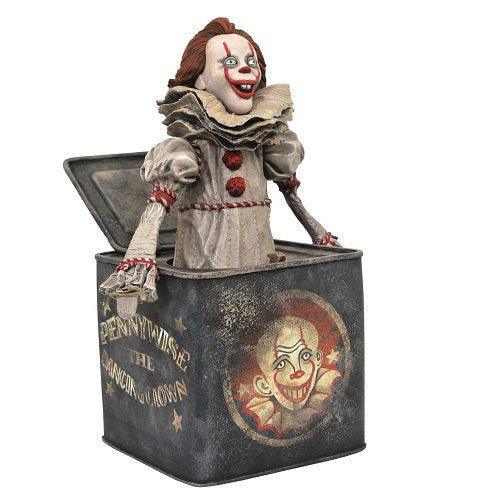 It Pennywise In The Box PVC Statue Limited Edition Collectible - ToylandEU