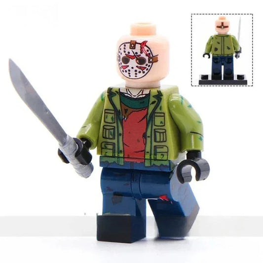 Jason Voorhees Friday The 13th Lego Minifigure Horror Figure - ToylandEU