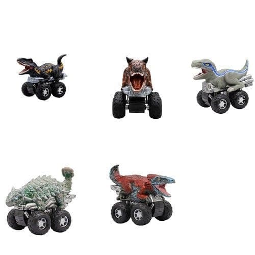 Jurassic World Pull Back Cars With All Terrain Wheels