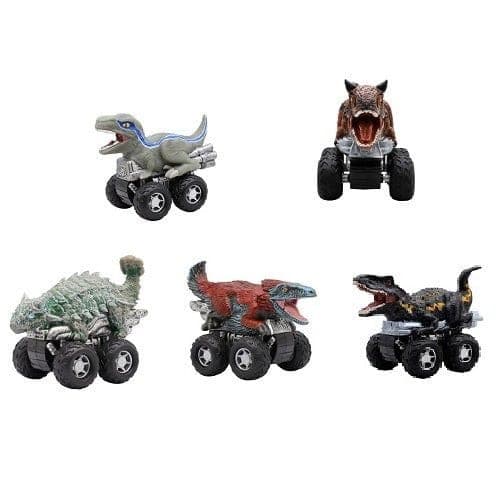 Jurassic World Pull Back Cars With All Terrain Wheels