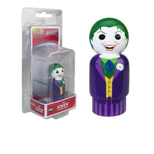 Joker Pin Mate Wooden Figure Justice League Collectible Retro Edition
