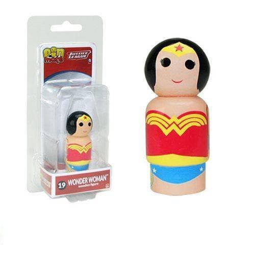 Wonder Woman Pin Mate Wooden Figure Collectible For Fans