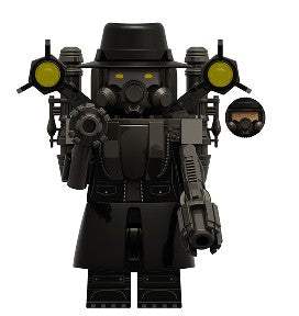 Gangster Toilet Skibidi | Custom Minifigure | ABS Plastic