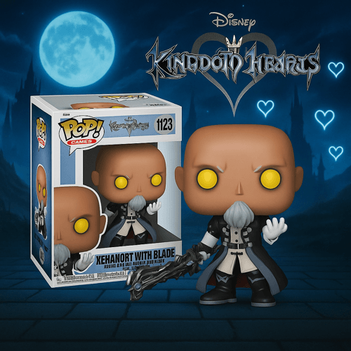 Funko Pop! Games Kingdom Hearts Xehanort with Blade | Vinyl Figure | About 3.75 Inches Tall | Kingdom Hearts Fans