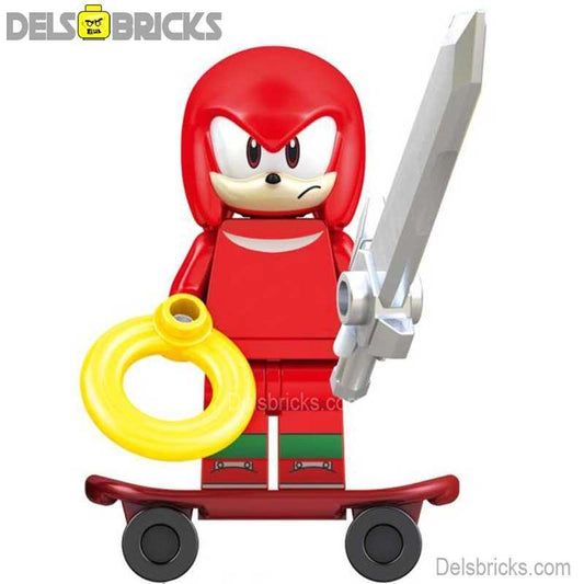 Knuckles Sonic Lego Minifigures Collectible Figure - ToylandEU