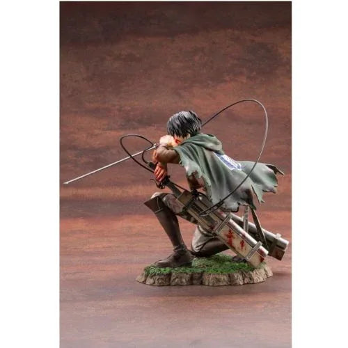 Attack On Titan Levi Fortitude ArtFX J Statue Limited Edition