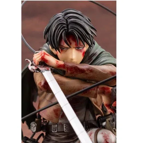 Attack On Titan Levi Fortitude ArtFX J Statue Limited Edition