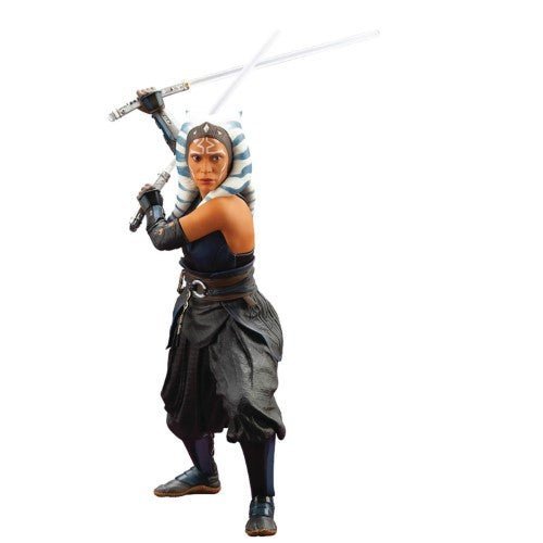 Ahsoka Tano Star Wars Statue With Magnetic Feet Display