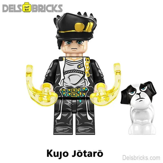 Kujo Jotaro Jojo's Bizarre Adventure Anime Lego Minifigures custom toys - ToylandEU