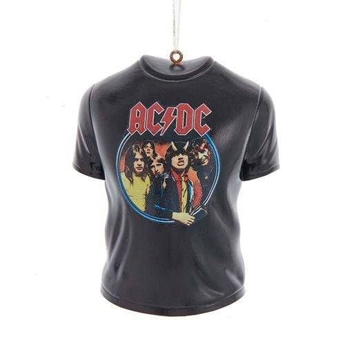 ACDC Ornament Blow Mold T Shirt Style Collectible Keepsake