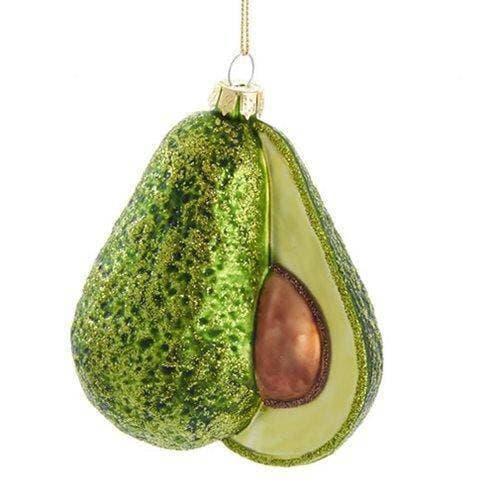 Avocado Ornament Glass Holiday Decor Choose Your Style