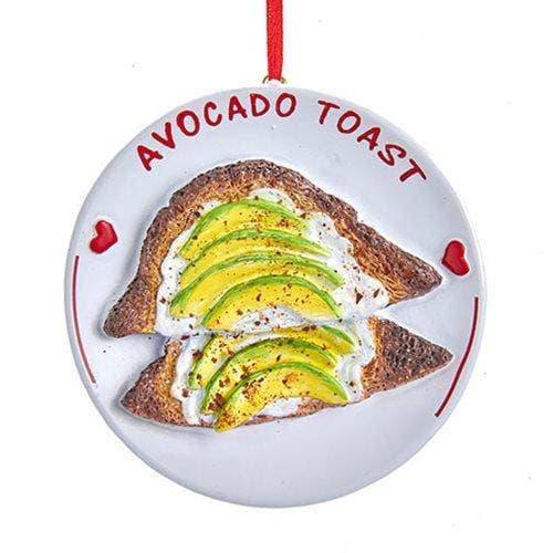 Avocado Ornament Glass Holiday Decor Choose Your Style
