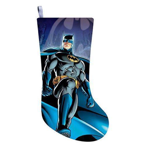 Batman 19 Inch Printed Satin Stocking for Holiday Decor