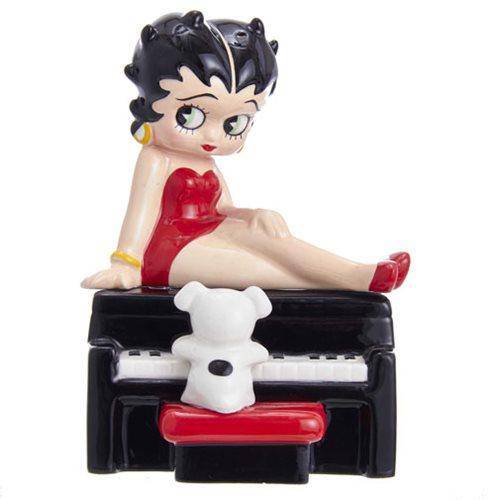 Betty Boop Piano Salt And Pepper Shaker Set Collectible Gift