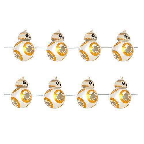 BB-8 LED Fairy Lights Set Battery Operated Star Wars