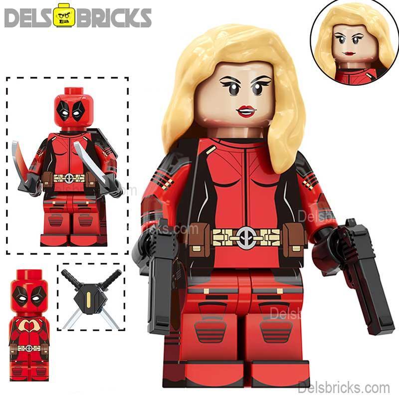 Lady Deadpool from Deadpool & Wolverine Lego Minifigures Custom Toys 1 - ToylandEU