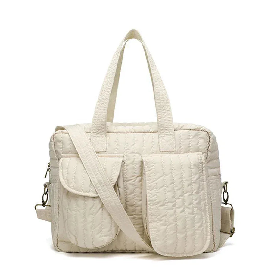 large Capacity Lightweight Multi Compartment Design Baby Diaper Bag Suitable for Storing Bottles Diapers and Clothing Mommy Bag - ToylandEU