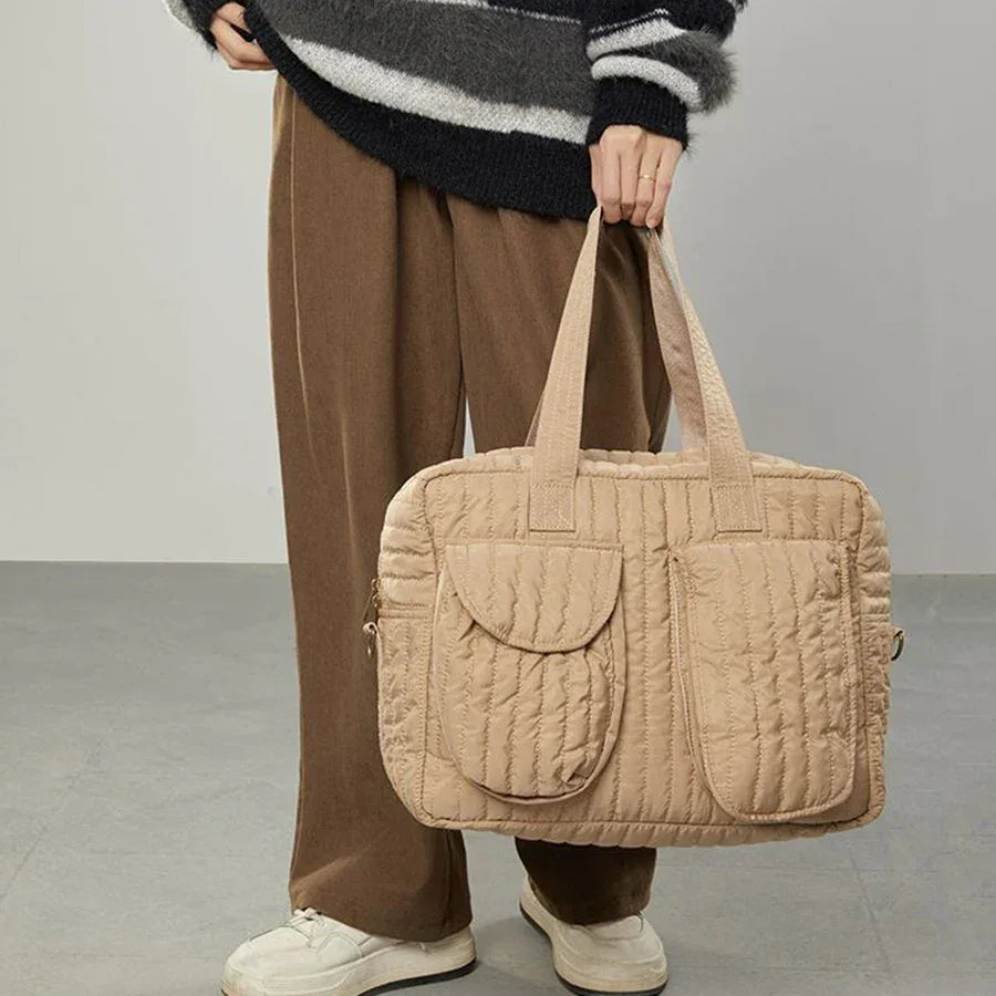 large Capacity Lightweight Multi Compartment Design Baby Diaper Bag Suitable for Storing Bottles Diapers and Clothing Mommy Bag - ToylandEU