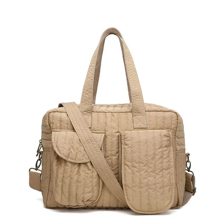 large Capacity Lightweight Multi Compartment Design Baby Diaper Bag Suitable for Storing Bottles Diapers and Clothing Mommy Bag - ToylandEU