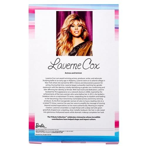 Barbie Laverne Cox Tribute Collection Doll Limited Edition