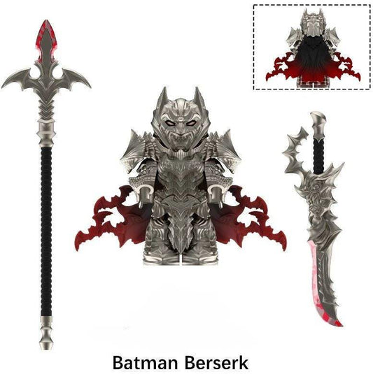 Batman Berserk Anime | Dark Armored Demon Slayer Style s2 | Custom Minifigure