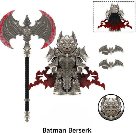 Batman Berserk Anime | Dark Armored Demon Slayer Style s3 | Custom Minifigure