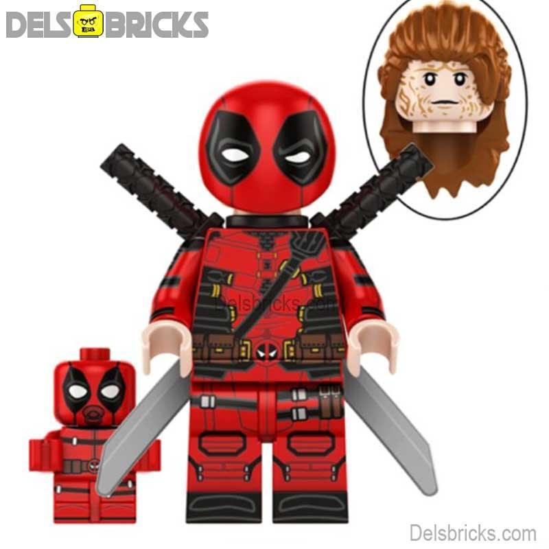Deadpool Wolverine Lego Minifigure Collectible For Marvel Fans - ToylandEU