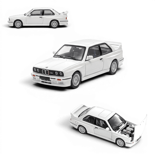 Mortal BMW E30 M3 Sedan Pearl White 1:64