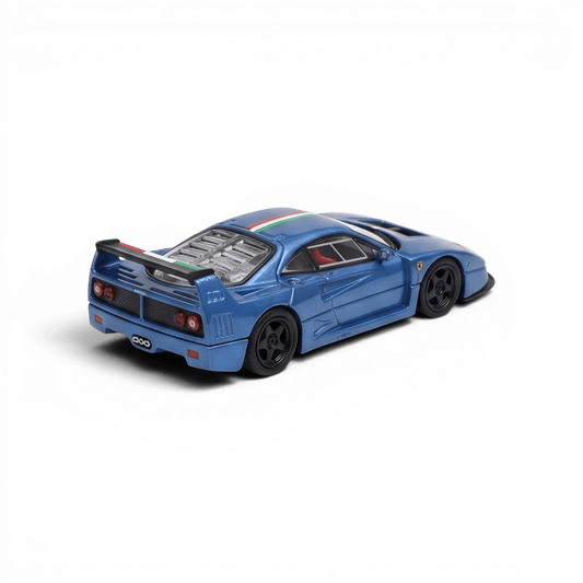 Stance Hunters Ferrari F40 LM Italian Stripe Blue 1:64