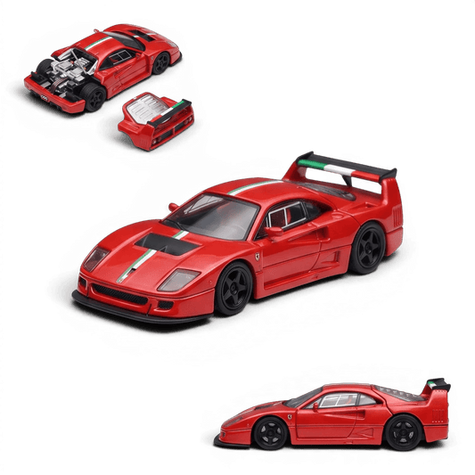 Stance Hunters Ferrari F40 LM Italian Stripe Red 1:64