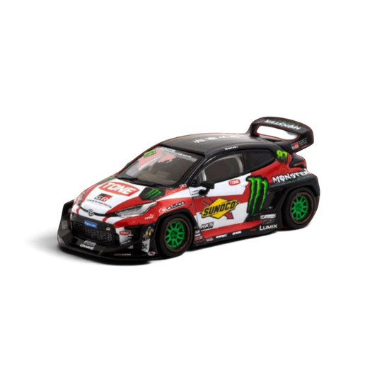Diecast Car | Tarmac | Works Toyota Yaris GR Monster Drift