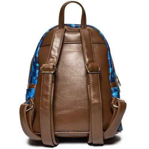 Beauty And The Beast Stained Glass Loungefly Mini Backpack Exclusive