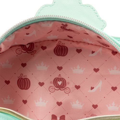 Cinderella Reversible Pumpkin Carriage Crossbody Bag Loungefly Exclusive
