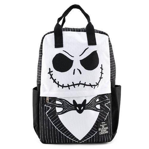 Disney Jack Skellington Nylon Square Backpack Durable
