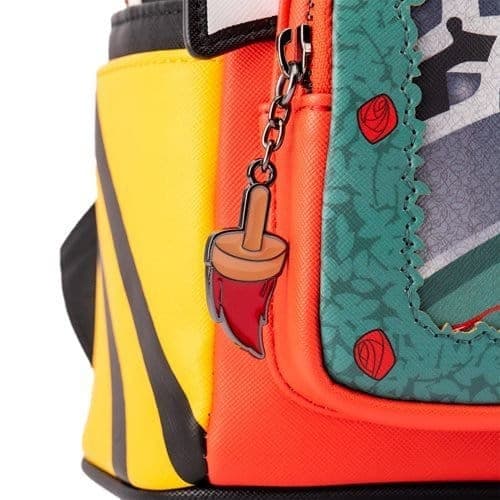 Durable Faux Leather Disney Villains Queen of Hearts Mini Backpack